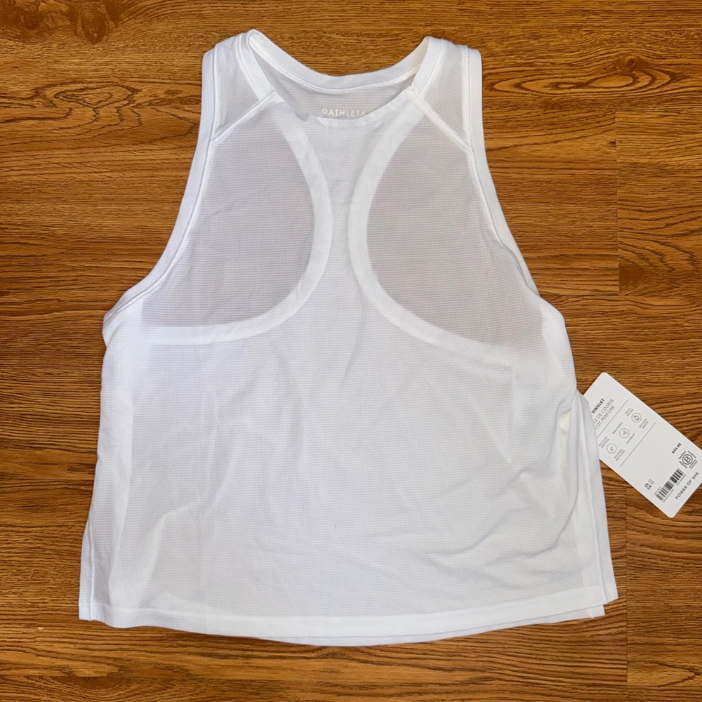 Athleta Grid Knit Singlet